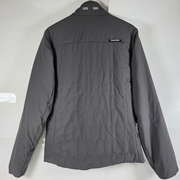 TrueWerk M3 Woobie Jacket Deep Gray Insulated Full Zip Lightweight Puffer Mens M - Picture 4 of 10